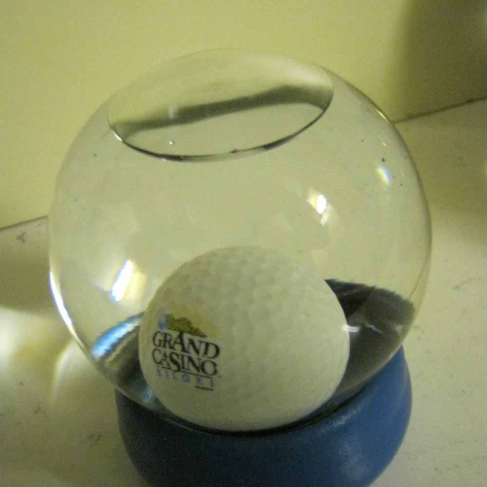Grand Casino golf ball gag gift xmas